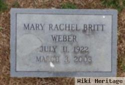 Mary Rachel Britt Weber