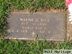 Wayne E. Bice