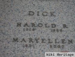 Dr. Harold R. Dick