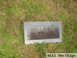 Alice E Earnest Haworth