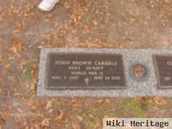 John Brown Carrell