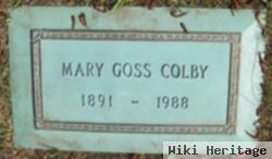 Mary Goss Colby