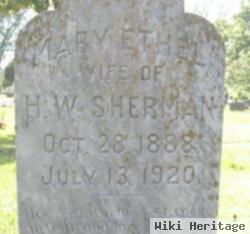 Mary Ethel Robertson Sherman