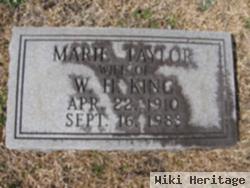 Marie Taylor King