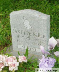 Janette Bebee