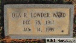 Ola Ruth Lowder Ward