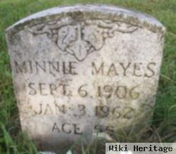 Minnie Mayes