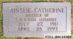 Ainslie Catherine Alexander