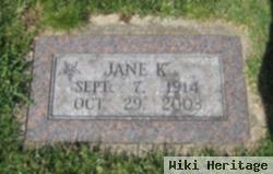 Jane K Hammond