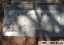 Charles W Rumby