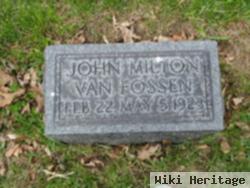 John Milton Vanfossen