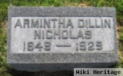 Armintha Dillin Nicholas