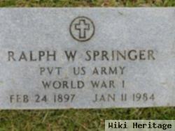 Ralph William Springer