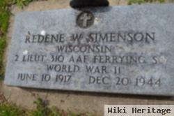 2Lt Redene Wayne Simenson