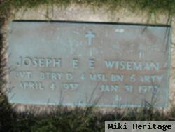 Joseph E E Wiseman