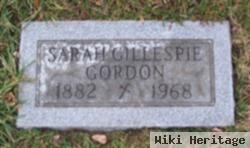 Sarah Gillespie Gordon