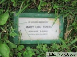 Mrs Mary Lou Lewis Fizer