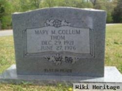 Mary Maxine Collum Thom
