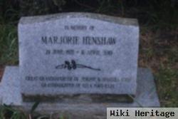 Marjorie Henshaw