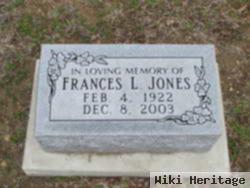 Frances L Jones