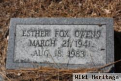 Esther Fox Owens