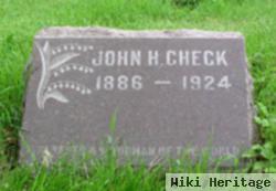 John H Check