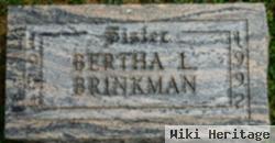 Bertha Louise Brinkman