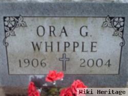 Ora G Whipple