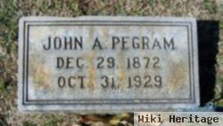 John Allen Pegram, Sr