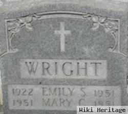 Mary C Wright