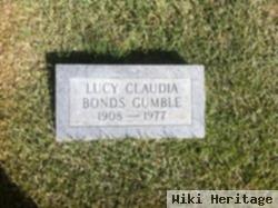 Lucy Claudia Bonds Gumble