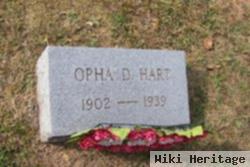 Opha D. Hart