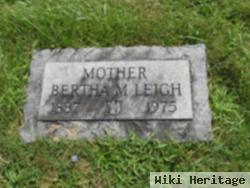 Bertha M. Van Note Leigh