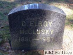 Claud Elroy Mcclusky