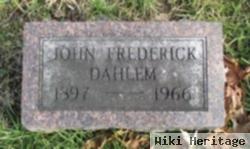 John Frederick Dahlem