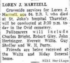 Loren J Hartzell