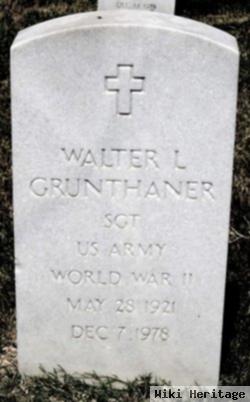 Walter L Grunthaner