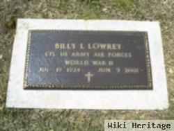 Billy L. Lowrey