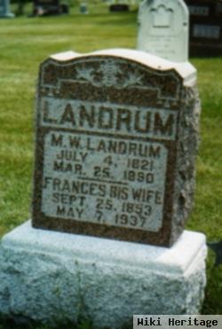 Frances Margaret Evans Landrum