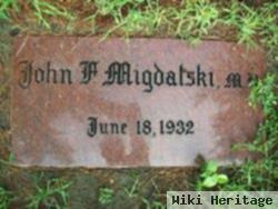 John F Migdalski