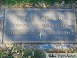 Lois M Gruis Johnson