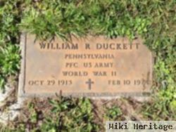 William R Duckett