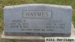 Mamie E. Haymes