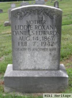 Liddie Roxana Daniels Edwards