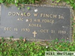 Donald W Finch, Sr