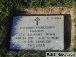 Howard Marquard Hansen