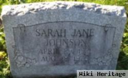 Sarah Jane Buchanan Johnson