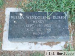 Wilma Wendolene "wendy" Duren