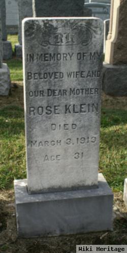 Rose Kleinberg Klein