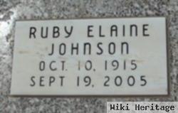 Ruby Elaine Johnson